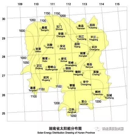 湖南省各市光伏項目投資收益率分析