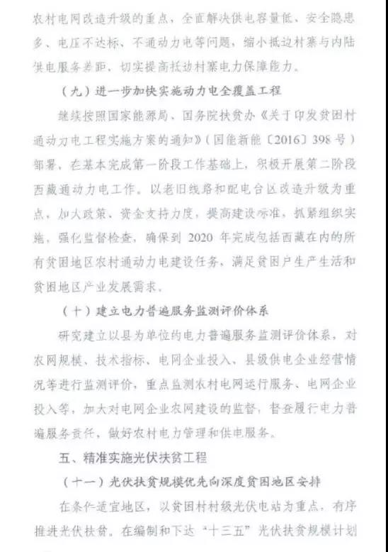 重磅！國家能源再發(fā)文，確保光伏扶貧優(yōu)先上網(wǎng)和全額收購！