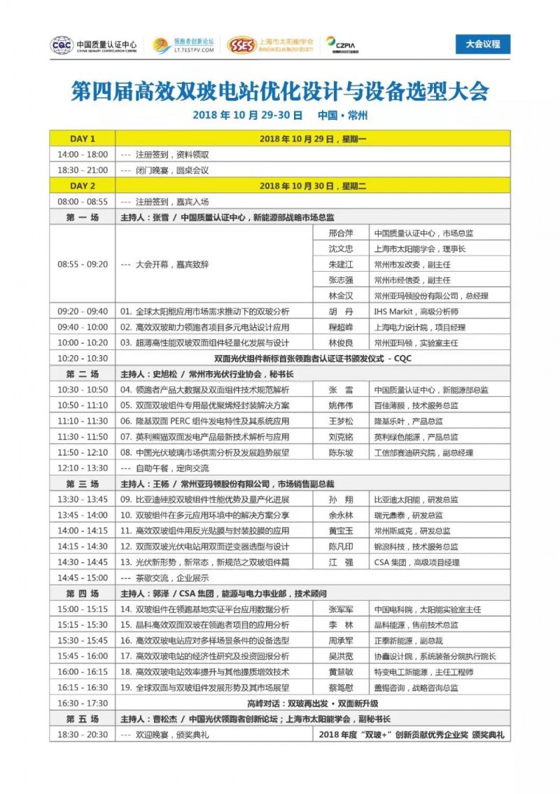 震驚！亞瑪頓、隆基、晶科、天合、英利、瑞元鼎泰、正泰、協(xié)鑫、比亞迪、錦州陽光等TOP15雙玻組件廠月底齊聚龍城！